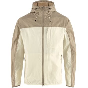 FJÄLLRÄVEN High Coast Wind Jacket M Chalk White-Fossil