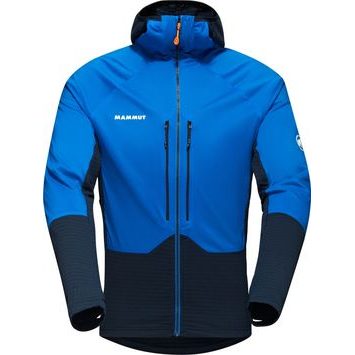 MAMMUT Eiger Nordwand ML Hybrid Hooded Jacket Men, azurit-night