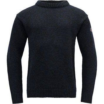 DEVOLD Nansen Wool Sweater, Navy