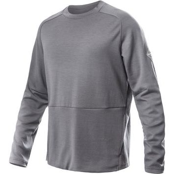 SENSOR MERINO UPPER traveller pánská mikina šedá