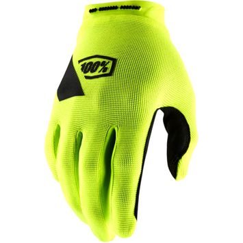 100% RIDECAMP Glove, Fluo Yellow