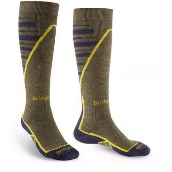 BRIDGEDALE Ski Midweight+ olive/navy