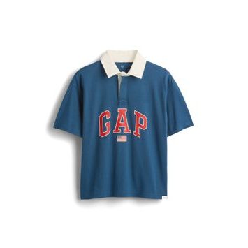 GAP Dětské polo tričko Americana Tmavě modrá