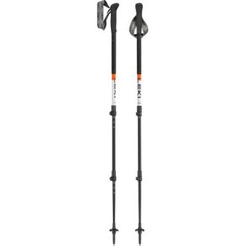 LEKI Skysolo 110-145 cm, white-black-neonorange