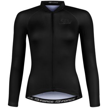 FORCE PURE UNI dlouhý rukáv, černý