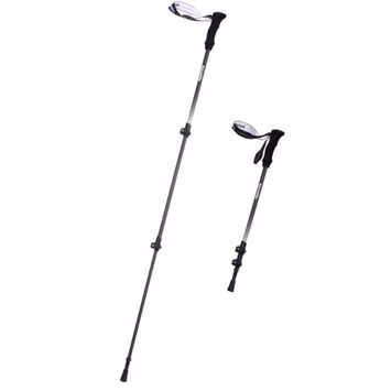 NATUREHIKE CNK2300DS010-09 trekingová hůl černá, 62-135 cm