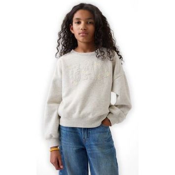 GAP 890391-00 Dětská mikina s logem VintageSoft Šedá