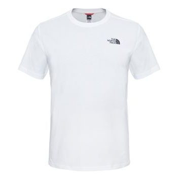 THE NORTH FACE M S/S RED BOX TEE TNF WHITE