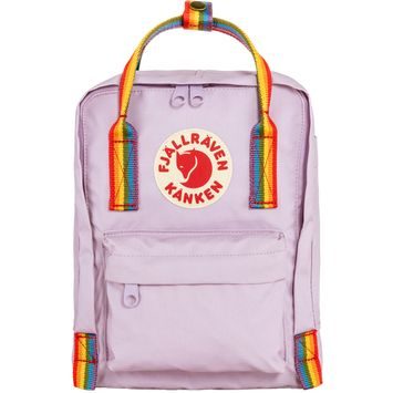 FJÄLLRÄVEN Kånken Rainbow Mini Pastel Lavender-Rainbow