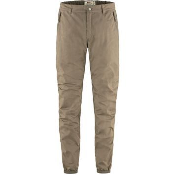 FJÄLLRÄVEN Vardag Trousers M Suede Brown