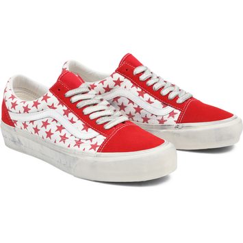 VANS Old Skool VLT LX BIANCA CHANDON STRESSED RED/WHITE