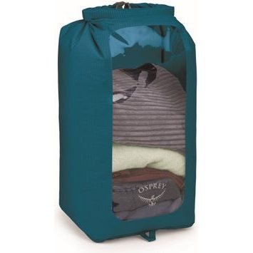 OSPREY DRY SACK 35 W/WINDOW, waterfront blue