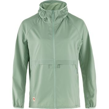 FJÄLLRÄVEN High Coast Wind Hoodie W Misty Green