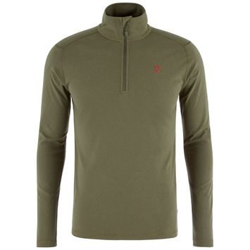 FJÄLLRÄVEN Pine Half Zip M Laurel Green