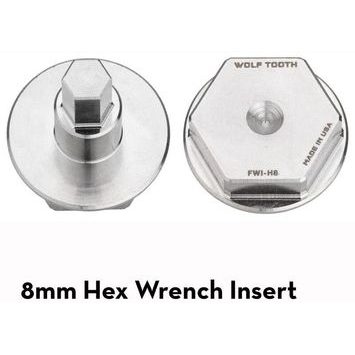 WOLF TOOTH FLAT WRENCH INSERT 8mm hex