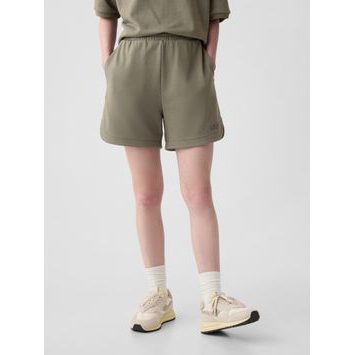 GAP 416418-04 Teplákové kraťasy s logem Šedá