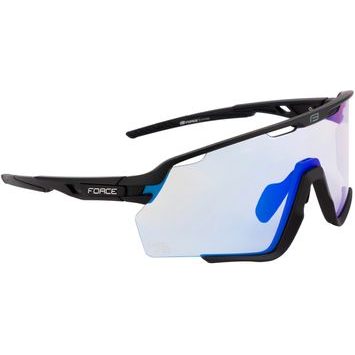 FORCE CYCLONE černé, modré fotochr. sklo