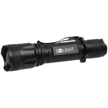 SOLIGHT WN22 LED nabíjecí svítilna, 600lm, Cree XM-L2 T6, zoom, Li-Ion
