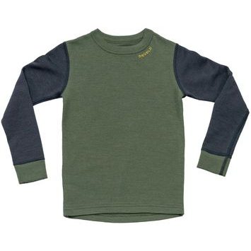 DEVOLD Expedition Merino Shirt Kid Night/Forest