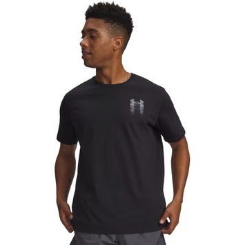 UNDER ARMOUR M BLUR LOGO SS-BLK