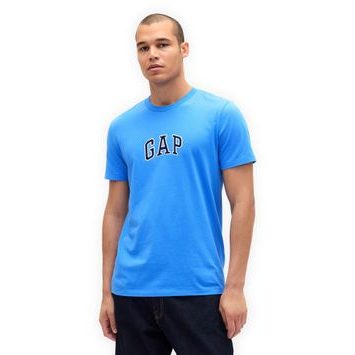 GAP 570044-47 Tričko s logem Modrá