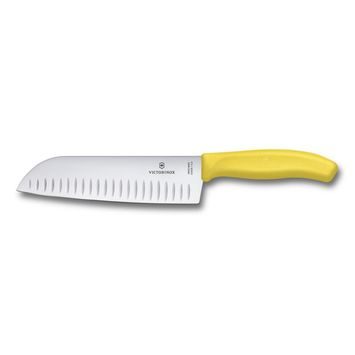 VICTORINOX 6.8526.17L8B SANTOKU,17cm,žlutý,bli