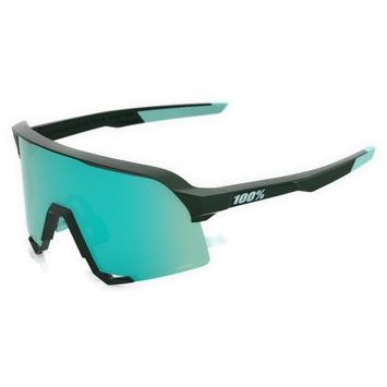 100% S3 Matte Juniper - HiPER Mint Mirror Lens