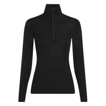 ICEBREAKER W 175 Everyday LS Half Zip BLACK