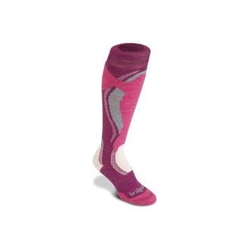 BRIDGEDALE Control Fit Midweight Women's, raspberry