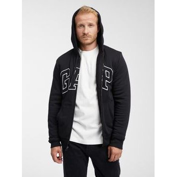 GAP 724555-00 Mikina s logem GAP sherpa, Černá