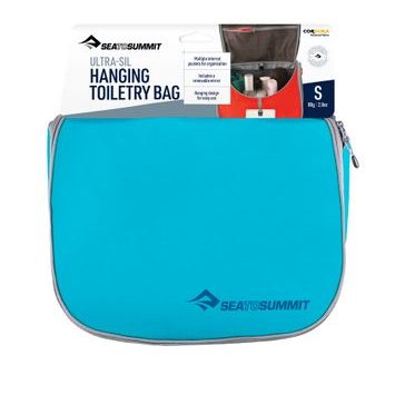 SEA TO SUMMIT Ultra-Sil Hanging Toiletry Bag Small, Blue Atoll