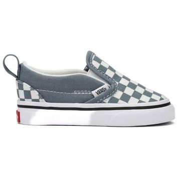 VANS Slip-On V COLOR THEORY CHECKERBOARD STORMY WEATHER