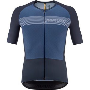 MAVIC MENS SS JERSEY COSMIC DEEP BLUE