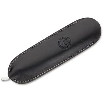 BÖKER SOLINGEN Pouzdro na břitvu kožené černé
