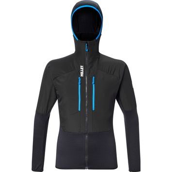 MILLET PARMELAN HYBRID HOODIE M BLACK - NOIR