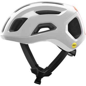 POC Ventral Air MIPS Hydrogen White/Fluorescent Orange