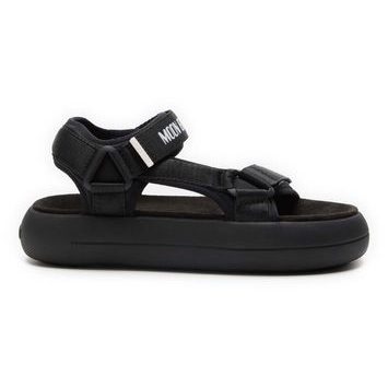 MOON BOOT SUPER SANDAL, BLACK