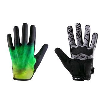 FORCE MTB CORE letní, fluo-zelené