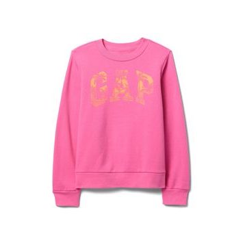 GAP Dětská mikina s logem Růžová