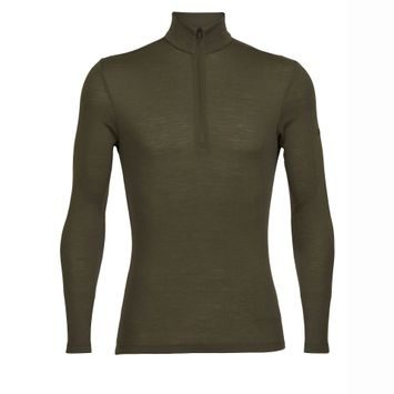 ICEBREAKER M 175 Everyday LS Half Zip, LODEN