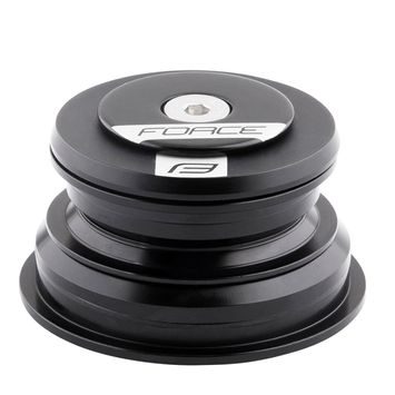 FORCE F TAPER 1 1/8"-1 1/2" polointegr. 56 mm černé