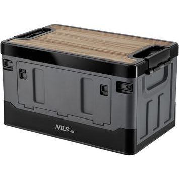 NILS Camp NCB4601 2v1 s víkem a dřevěnou deskou 38 litrů