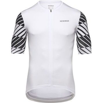 GORE SWIFTRIDE Optical Jersey Mens white/black