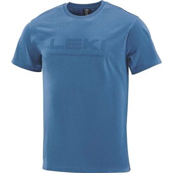 LEKI Logo T-Shirt true navy blue