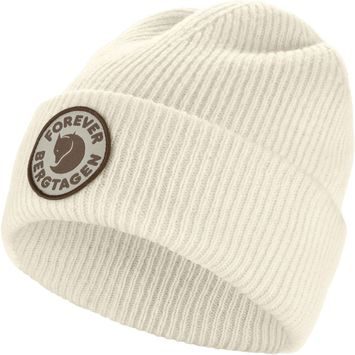 FJÄLLRÄVEN Bergtagen Forever Wool Beanie Chalk White