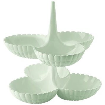 GUZZINI Serving stands Tiffany 2 pcs light green