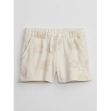 GAP 602619-03 Dětské kraťasy s logem Béžová