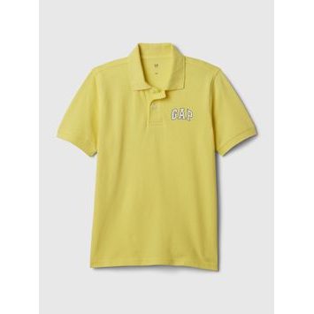 GAP 410085-00 Dětské pique polo tričko Žlutá