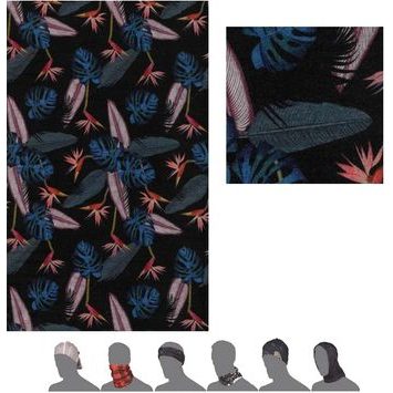 SENSOR TUBE MERINO IMPRESS black/floral