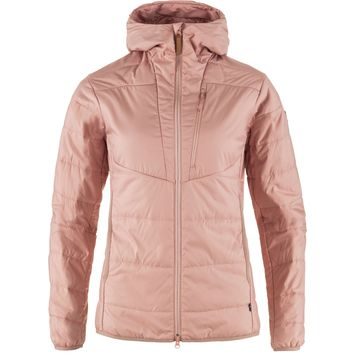 FJÄLLRÄVEN Keb Padded Hoodie W Chalk Rose